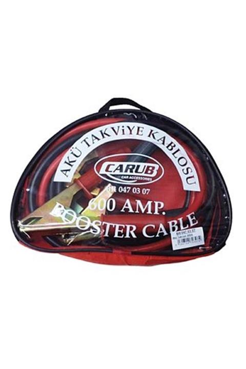 Carub Akü Takviye Kablosu 600a Çantalı
