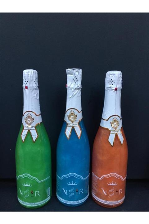 Noir Alkolsüz Majito, Blue Hawaii Ve Mango Aromalı Gazlı Içecek (3 Adet)