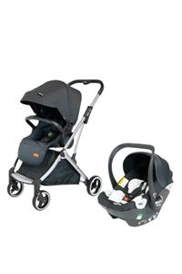 Kraft Energy Travel Sistem Bebek Arabası Dark Grey