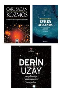 Betonsu Tasarım Carl Sagan Kozmos + Evren Avucunda + Derin Uzay Govert Schilling / 3 Kitap Set