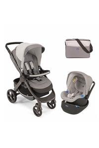 Chicco Beige Duo Style Go Up Travel Sistem Bebek Arabası