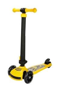 PİLSAN Power 3 Tekerlekli Işıklı Scooter Sarı