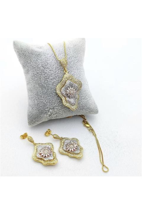 EuroGold Kadın Altın Kaplama Takı Seti