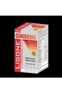 Ligone Ginseng Q-10 Zerdeçal Multimineral 60 Kapsül