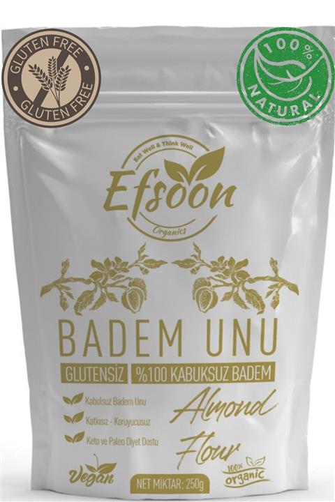 Efsoon Organics Badem Unu (ALMOND FLOUR) 250 G Saf %100 Badem Natural