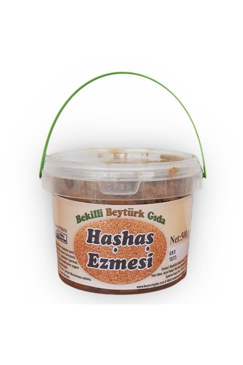 Bekilli Beytürk Gıda Sarı Haşhaş Ezmesi 500 G