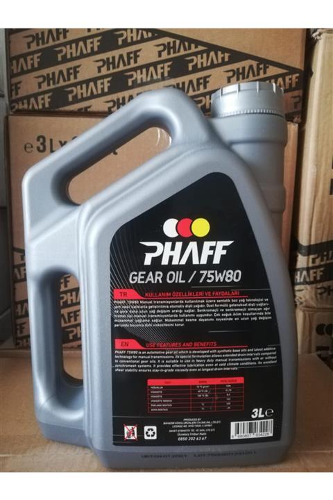 PHAFF 75/80 Motor Yağı 3 Lt 067580