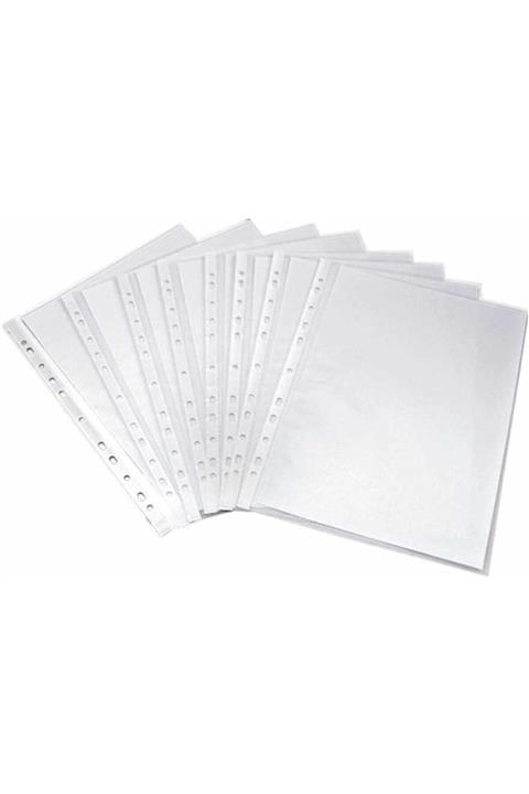 nistabolje 100 Adet A4 Şeffaf Dosya Föy Poşet Dosya