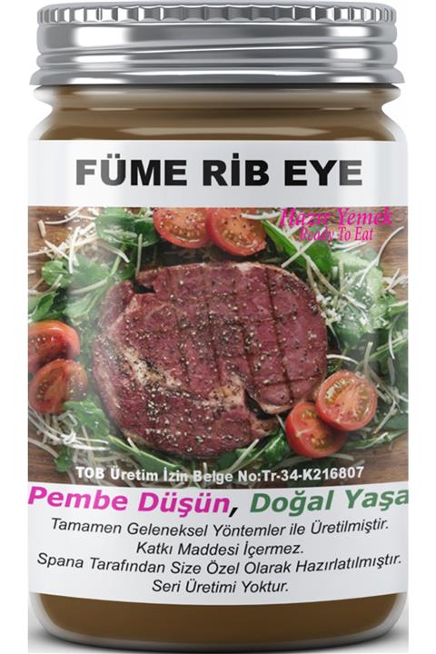 SPANA Füme Rib Eye Steak House Gurme Ev Yapımı Katkısız 330gr