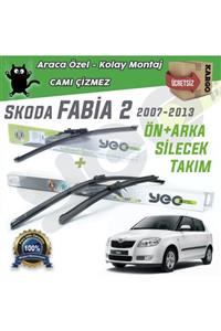 YEO Skoda Fabia 2 Ön & Arka Silecek Takımı 2007-2013