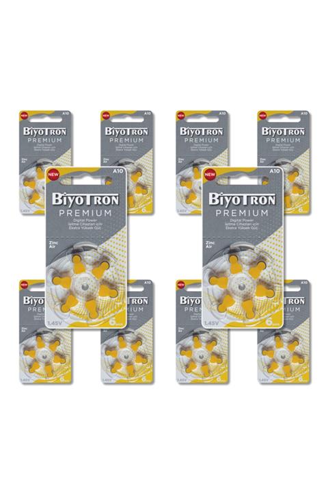 BİYOTRON Premium A10 Işitme Cihazı Pili