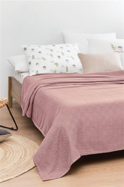 Yataş Bedding Ares Çift Kişilik Pike - Pudra