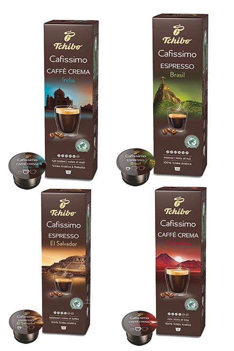 Tchibo Cafissimo Kapsül Kahve Seti 10 Lu 4 Paket YÖRESEL KAHVELER