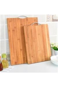 Bambu Aşçıbaşı Ticaret  Antibakteriyel Bambu Kesme Sunum Tahtası 34*24/30*20cm