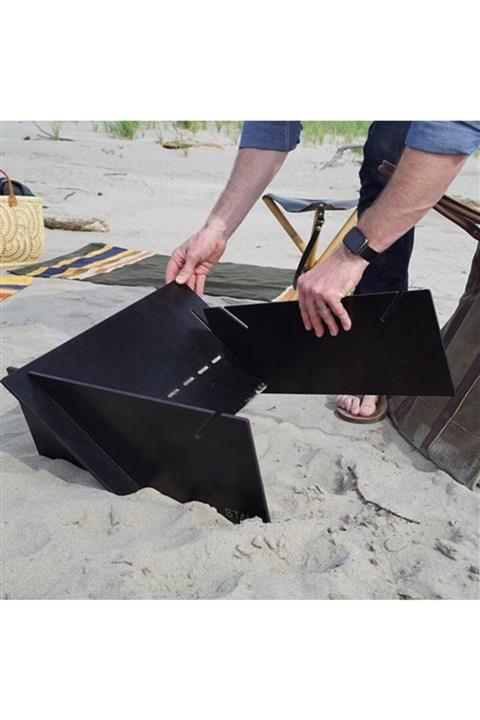 ROBUST Home garden Robust Porto 300 Izgaralı Kamp Bahçe Şöminesi Soba Mangal Kampçı Dağcı Seyahat Çorabı Hediyeli