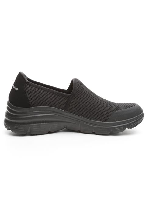 SKECHERS FASHİON FİT Kadın Siyah Spor Ayakkabı - 13312 BBK