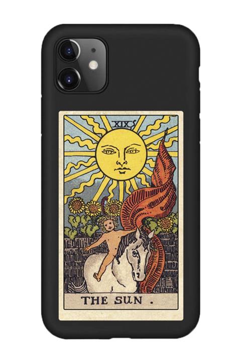 shoptocase Iphone 11 The Sun Premium Siyah Telefon Kılıfı
