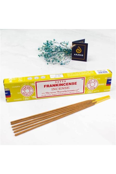 satya Frankincense (diriliş) Aromalı Masala Stick Tütsü
