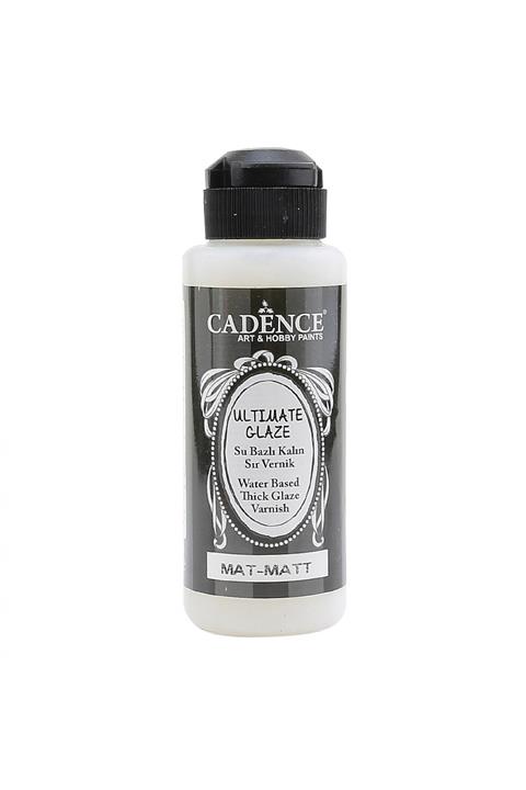 Cadence Boya Su Bazlı Kalın Mat Sır Vernik 120 ml