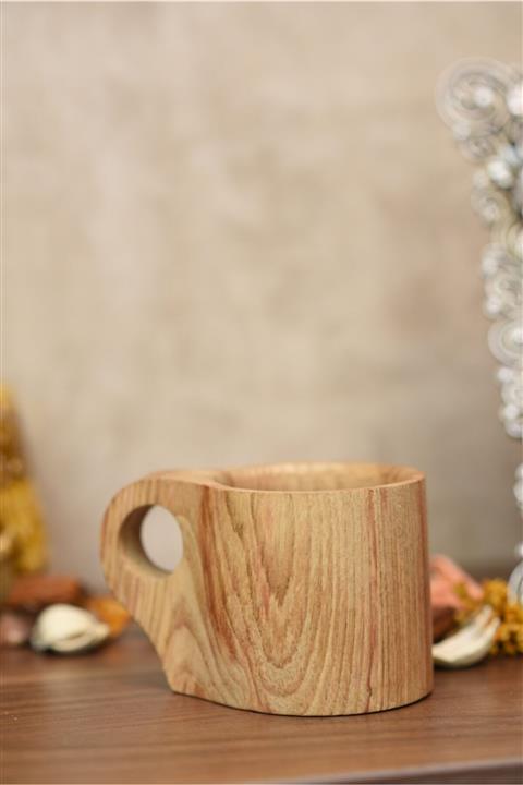 studyosercan2 Mug Özel Tasarım Kestane Ağacından Kupa 300ml