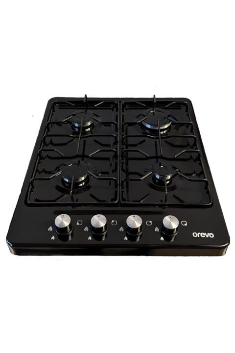 OREVO 4 Gözlü Çakmaklı Slim Setüstü Ocak Lpg