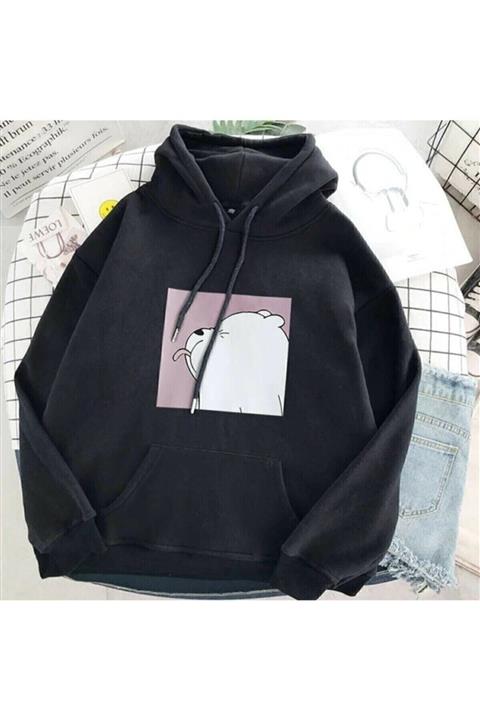 Trendseninle Twentyone Unisex Dil Çıkaran Köpek Sweatshirt