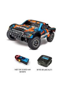 TRAXXAS Turuncu Slash 4×4 Ultimate Short Course Rc Araba Combo Paket