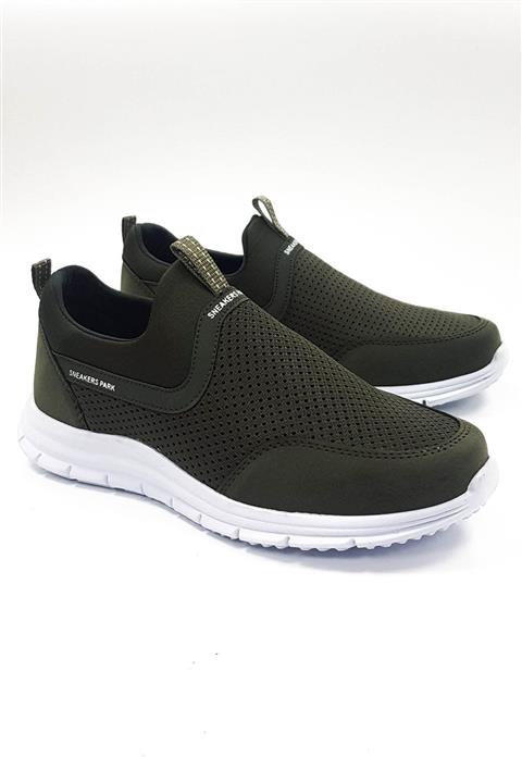 sneakers Park Unisex Haki Tam Ortopedik Spor Ayakkabı