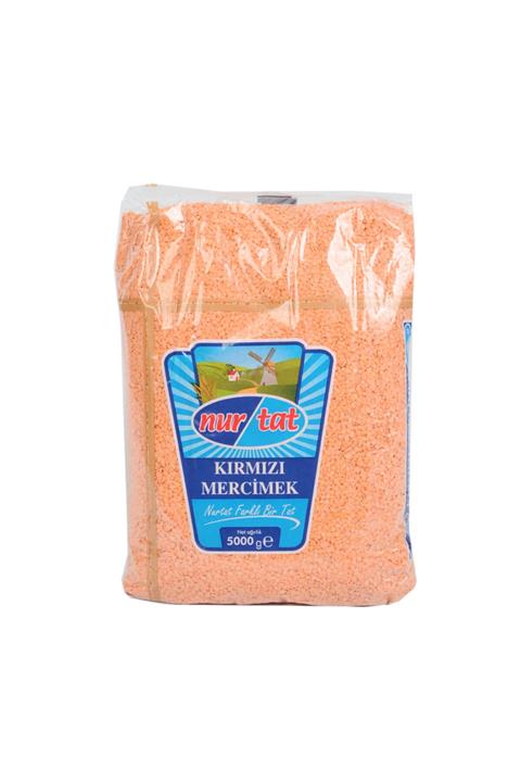 Nurtat Kırmızı Mercimek 5 kg