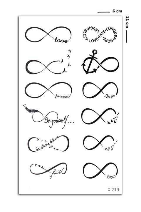 BP Tattoo Minimal Sonsuzluk Dövmesi