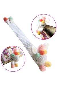 Binbir Trend El Örgüsü Unicorn Kitap Ayracı 33 cm