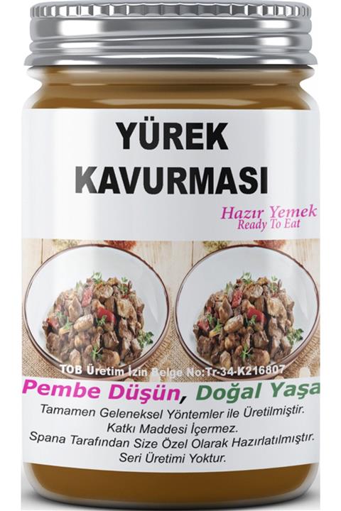 SPANA Yürek Kavurması Ev Yapımı Katkısız 330gr