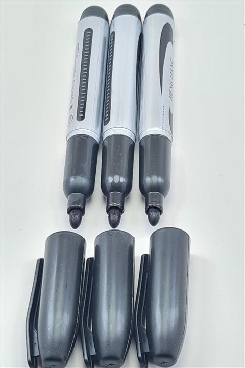 TGB Siyah Kalem Silinmez Çuval Kalemi Koli Kalemi 3 Adet