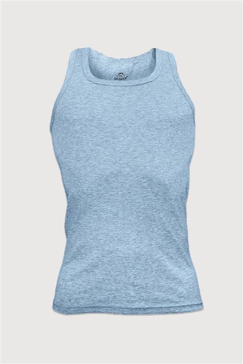 Malabadi Erkek Gri 6 Lı Paket E Serisi 100% Pamuklu Ribana Atlet 034 - E