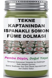 SPANA Ev Yapımı Katkısız Tekne Kaptanından Iklı Somon Füme Dolması  330 gr