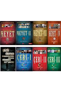 Lopus Yayınları Heyet 1-2-3-4 - Çeri 1-2-3 - Gizli Dünya Tarihi 8 Kitap Set