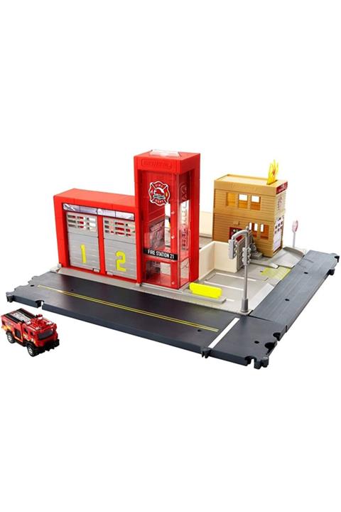 Matchbox Aksiyon Sürücüleri Itfaiye Kurtarma Ekibi Oyun Seti Hbd76