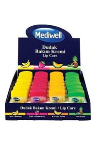 Mediwell Dudak Bakım Kremi Stand 24' Lü