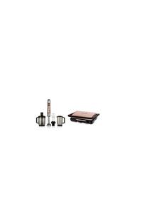 KORKMAZ Tost Makinesı Ve Blender Set Rosegold 447-09/316-11