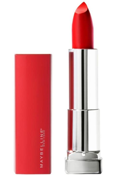 Maybelline New York Color Sensational Made For All Lipstick Ruj 382 Red For Me