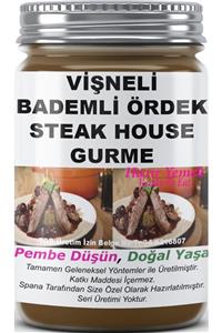 SPANA Ev Yapımı Katkısız Vişneli Bademli Ördek Steak House Gurme 330gr