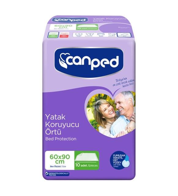 Canped Yatak Koruyucu Örtü 60x90 10 Lu 3 Paket