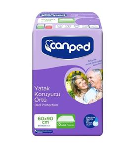 Canped Yatak Koruyucu Örtü 60x90 10 Lu 3 Paket