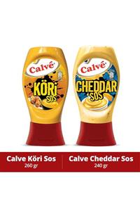 Calve Köri Sos 260 gr Ve Cheddar 240 gr