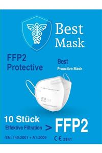 BestMask Ffp 2 Maske 100 Adet Esnek Lastikli Tekli Paket