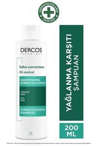 Vichy Dercos Oil Control Aşırı Yağlanma Karşıtı Şampuan 200 ml 3337871311346