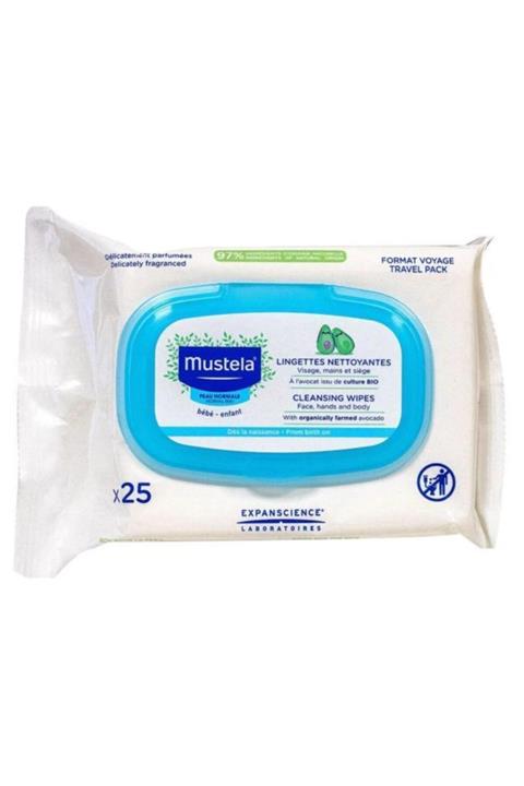 Mustela Facial Cleansing Cloths 25 Cloths