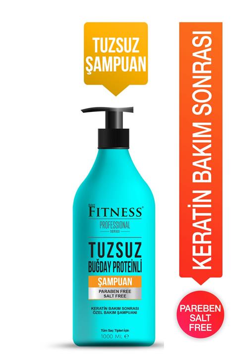 Fitness Professional Tuzsuz Keratin Bakım Brezilya Fönü Sonrası Bakım Şampuanı 1000ml