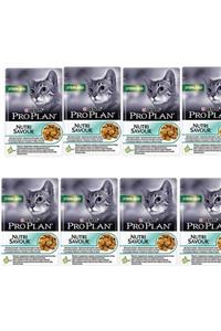 Purina Pro Plan Pro Plan Sterilised Cat Kısırlaştırılmış Balıklı Kedi Yaş Maması 85 gr X 8 Adet