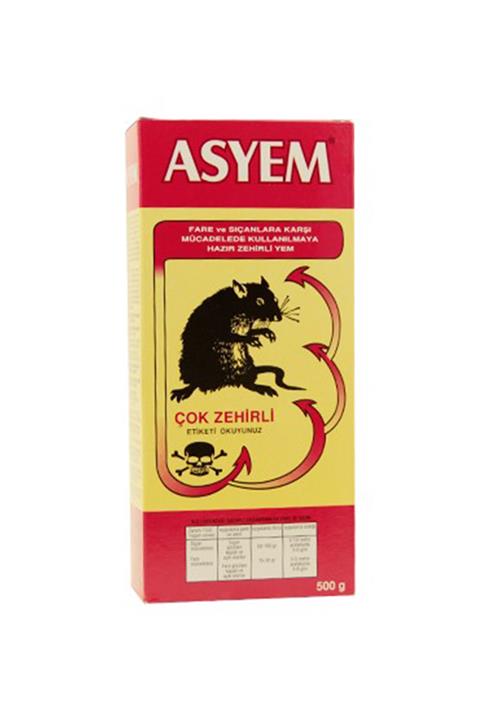 As İlaç Fare Zehiri 500 Gr